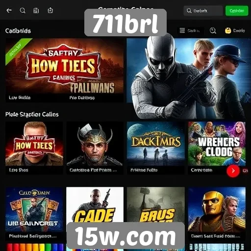 Ofertas e promoções em jogos no 711brl