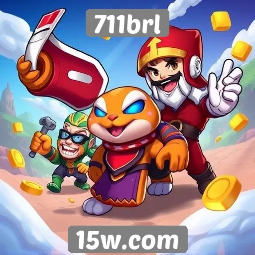 Variedade de jogos disponíveis na plataforma 711brl